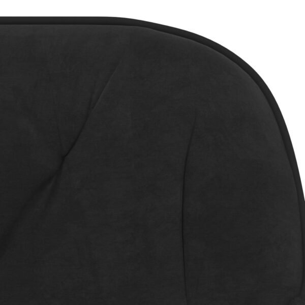 Cadeiras de jantar giratórias 2 pcs veludo preto - Image 7