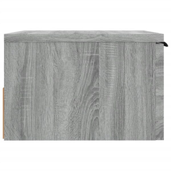 Mesas de cabeceira de parede 2 pcs 34x30x20 cm sonoma cinza - Image 4