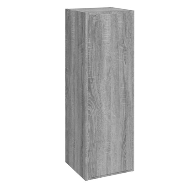 Conjunto móveis de TV 4 pcs madeira processada sonoma cinza - Image 4