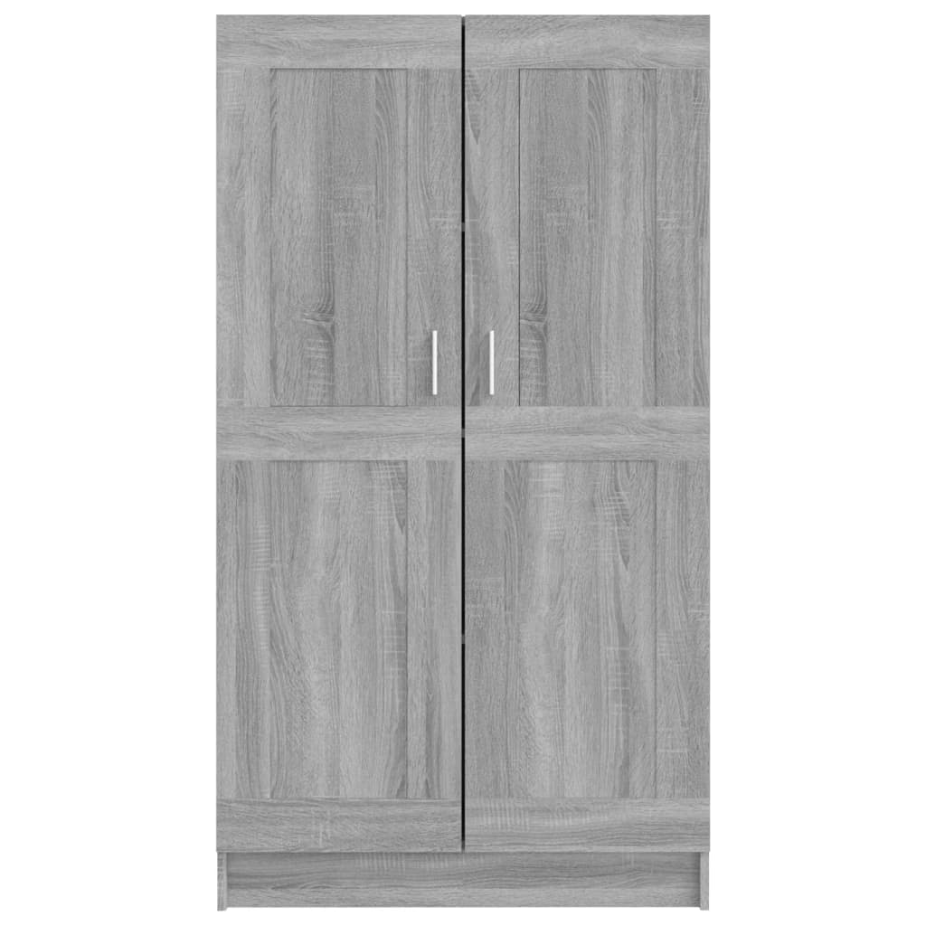 Estante 82,5x30,5x150 cm derivados de madeira cinzento sonoma - Image 4