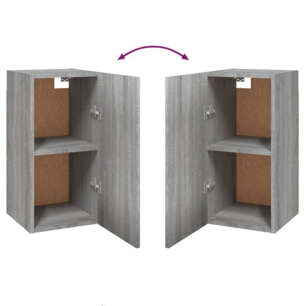 Móveis de TV 7 pcs 30,5x30x60 cm derivados madeira cinza sonoma - Image 4