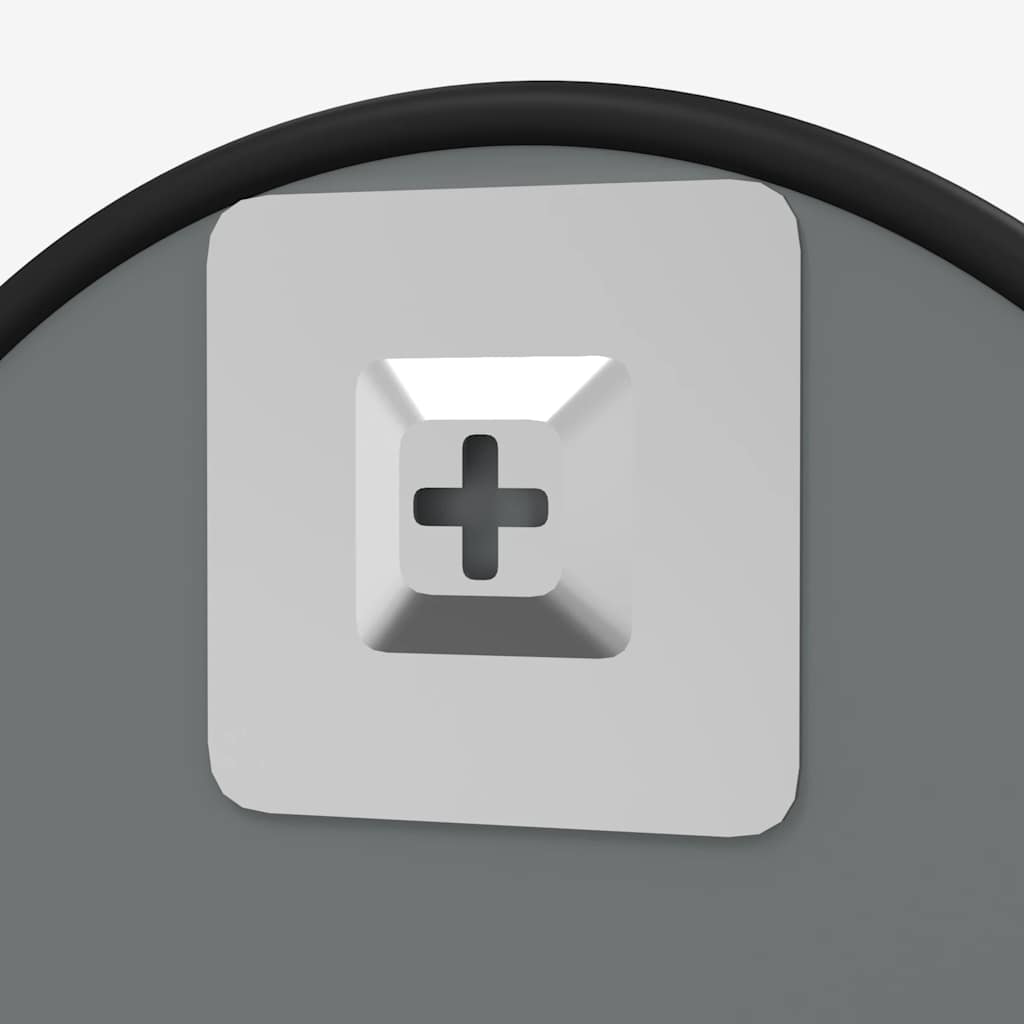 Espelho de parede Ø30 cm redondo preto - Image 4