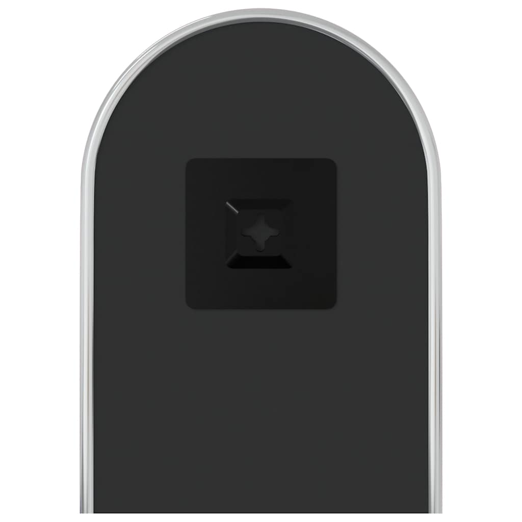 Espelho de parede 40x15 cm oval prateado - Image 4