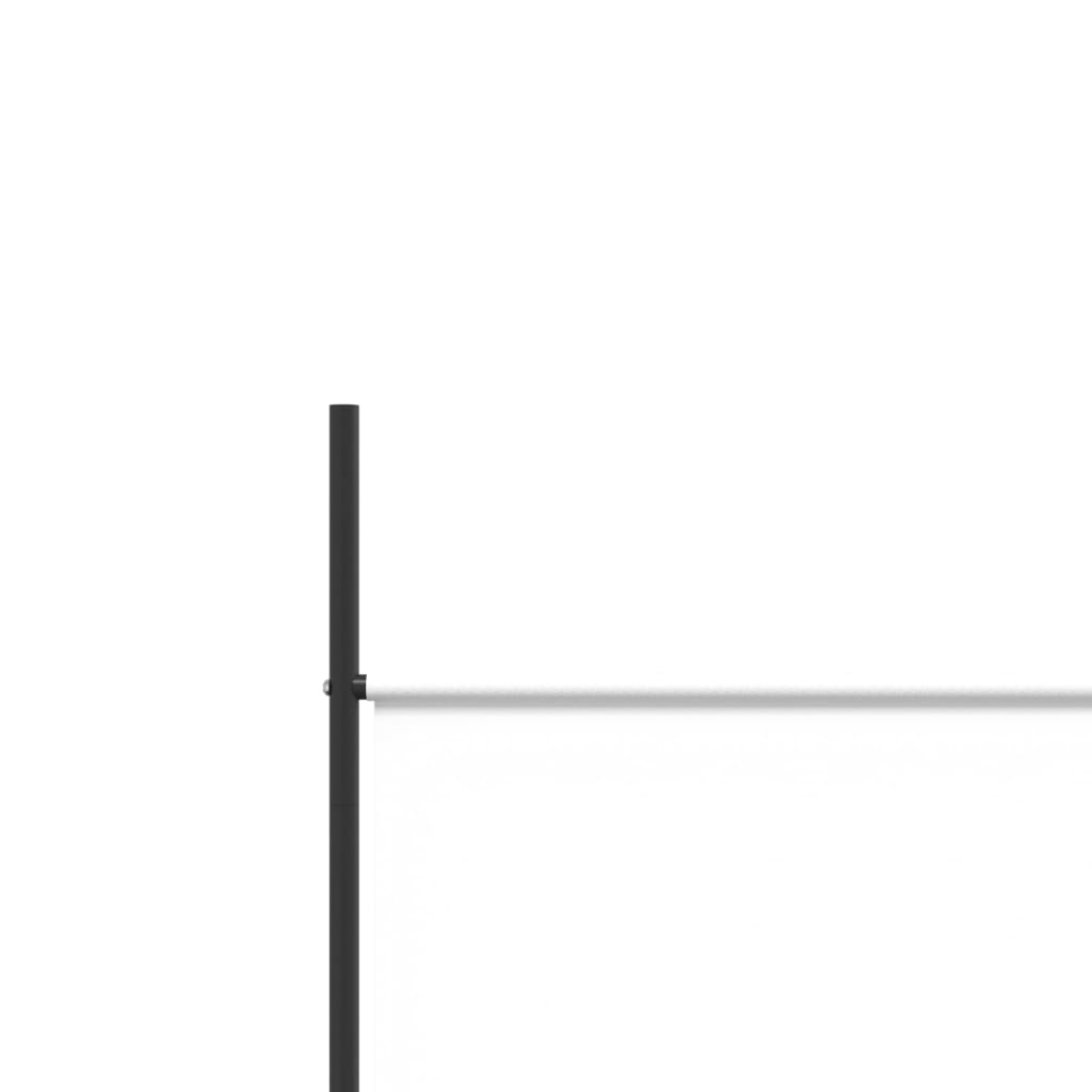 Biombo com 6 painéis 300x200 cm tecido branco - Image 6