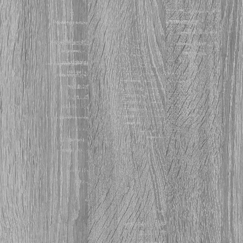 Estante 100x33x70,5 cm derivados de madeira/aço cinza sonoma - Image 7