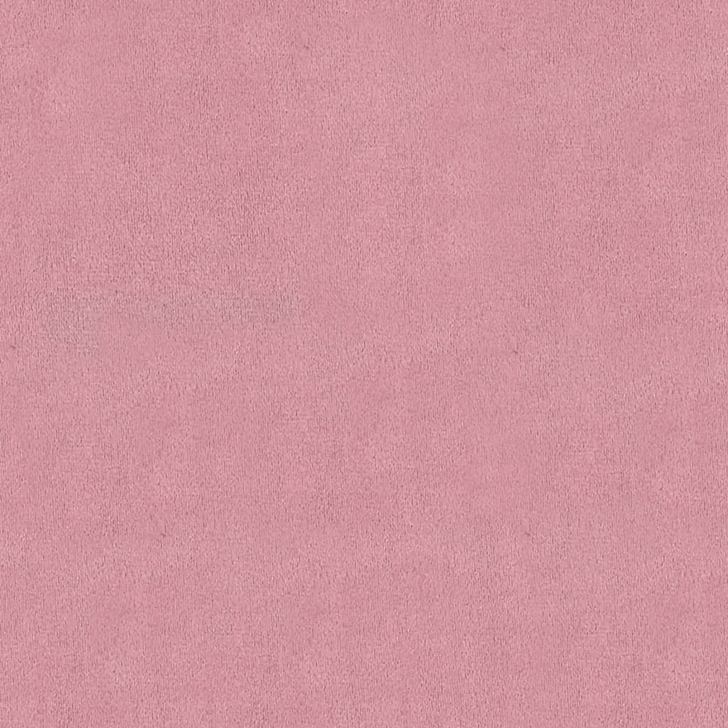 Banco 110x40x49 cm veludo rosa - Image 5