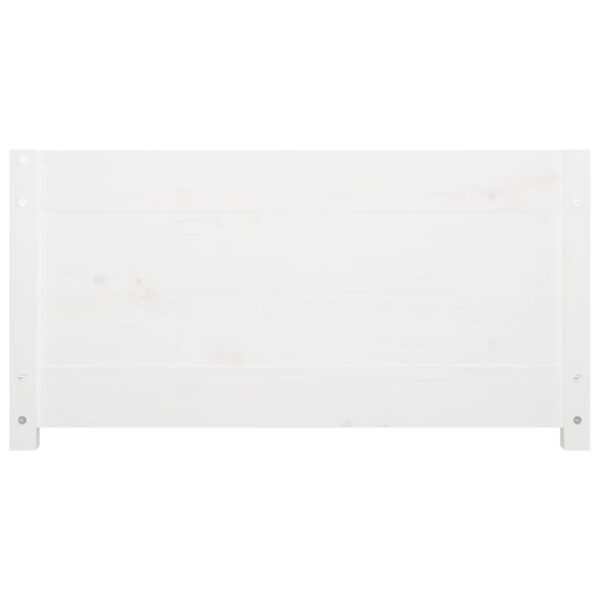 Sofá-cama sem colchão 90x200 cm madeira de pinho maciça branco - Image 8