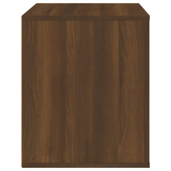 Mesa de cabeceira 50x39x47 cm cor carvalho castanho - Image 6
