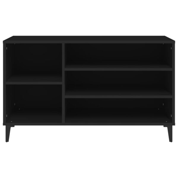 Sapateira 102x36x60 cm derivados de madeira preto - Image 4