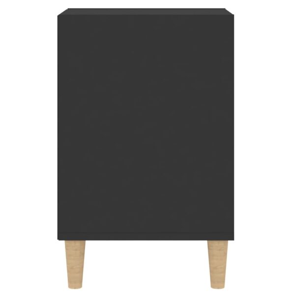 Móvel de TV 100x35x55 cm madeira processada preto - Image 6