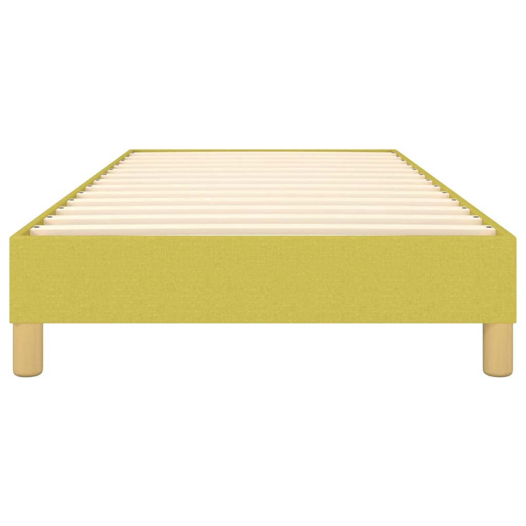 Estrutura de cama em tecido 80x200 cm verde - Image 4
