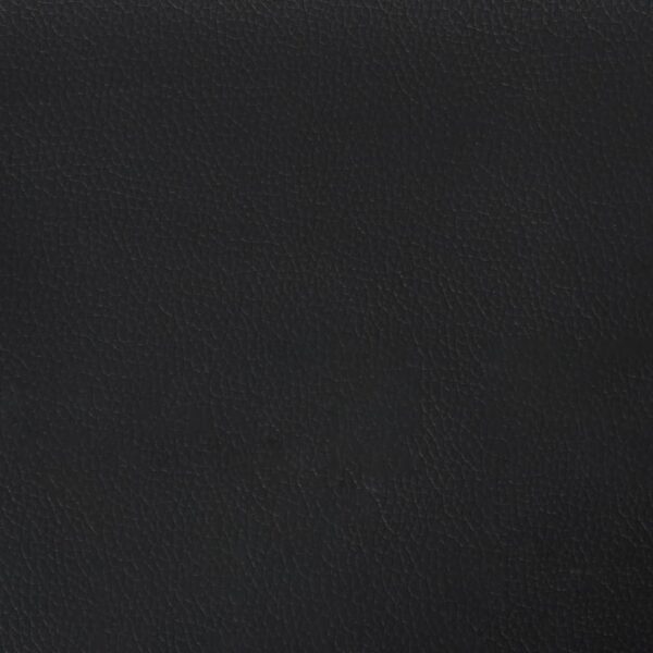 Cabeceira de cama 4 pcs couro artificial 100x5x78/88 cm preto - Image 6