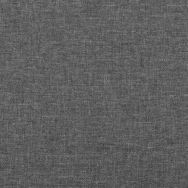 Cabeceira de cama 4 pcs tecido 72x5x78/88 cm cinzento-escuro - Image 6
