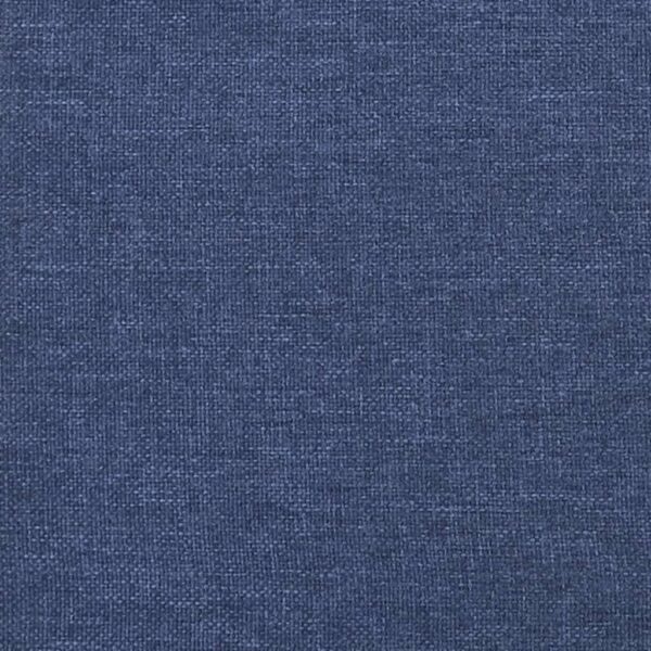 Cabeceira de cama c/ abas tecido 163x23x118/128 cm azul - Image 5