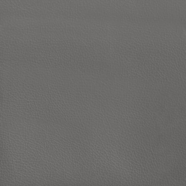 Cabeceira cama c/ abas couro artif. 183x23x118/128 cm cinzento - Image 5