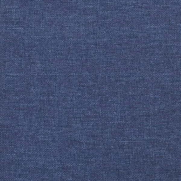 Cabeceira de cama c/ abas tecido 147x23x118/128 cm azul - Image 5