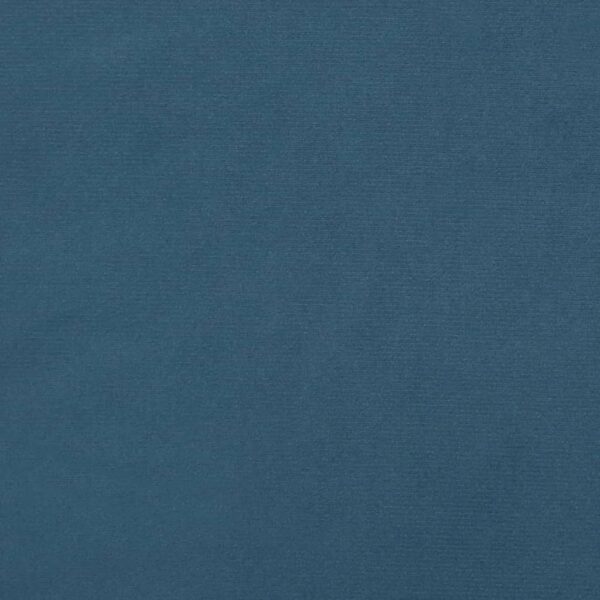 Cabeceira cama c/ abas veludo 83x23x118/128 cm azul-escuro - Image 5