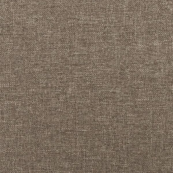 Cabeceira cama abas tecido 183x16x118/128 cm cinza-acastanhado - Image 5