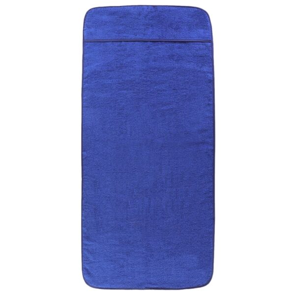 Toalhas de praia 4 pcs 60x135 cm tecido 400 GSM azul royal - Image 3