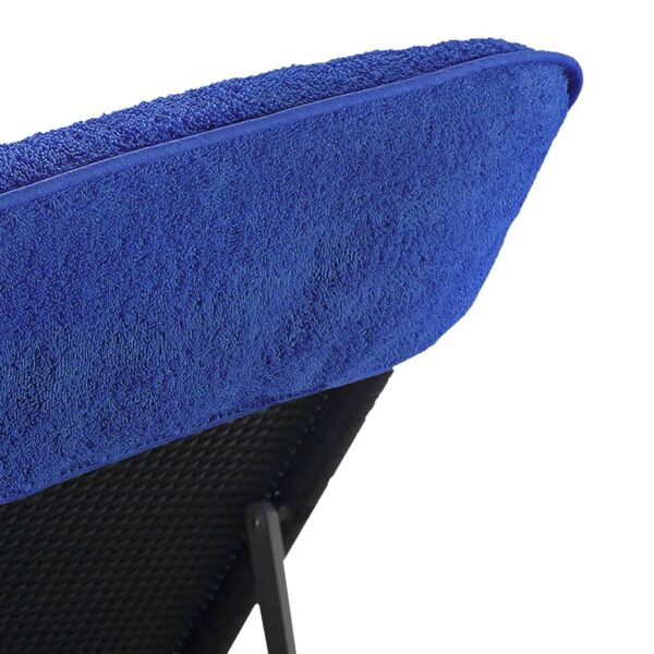 Toalhas de praia 4 pcs 60x135 cm tecido 400 GSM azul royal - Image 6