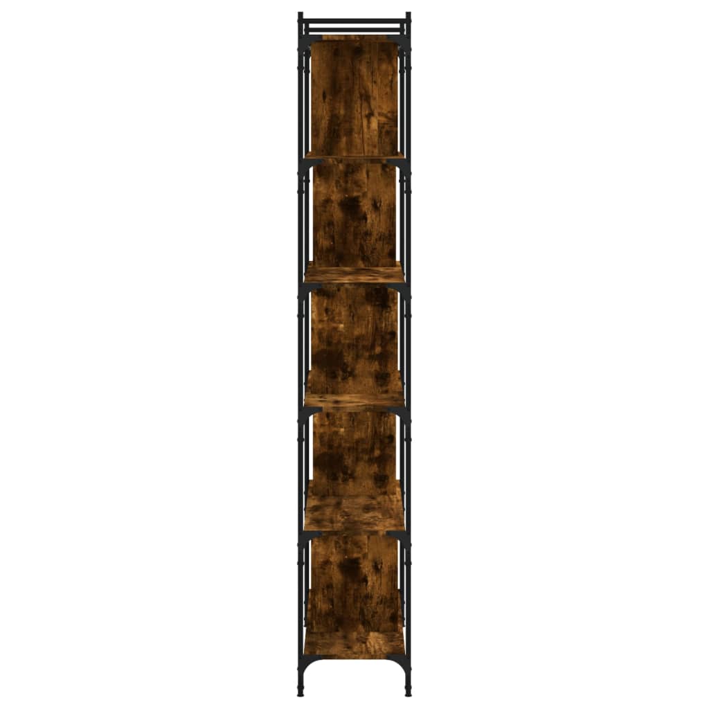 Estante c/ 6 prateleiras derivados de madeira carvalho fumado - Image 4