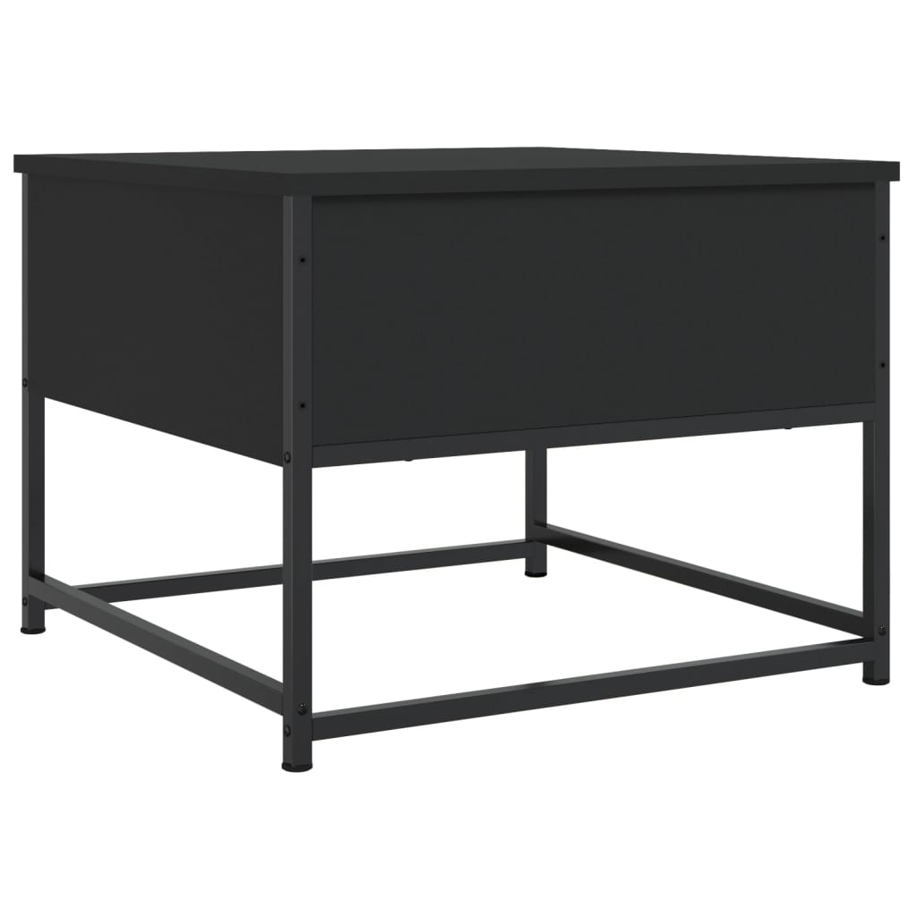 Mesa de centro 51x51x40 cm derivados de madeira preto - Image 7