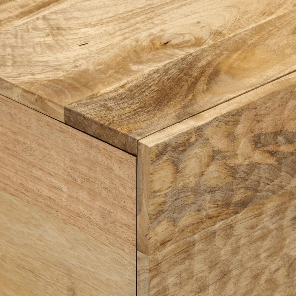 Mesa de centro 100x54x40 cm madeira de mangueira maciça - Image 7
