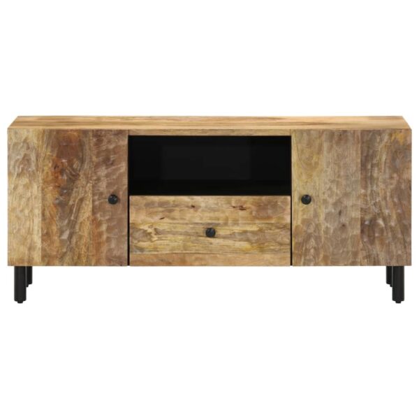 Móvel de TV 105x33x46 cm madeira de mangueira maciça - Image 3