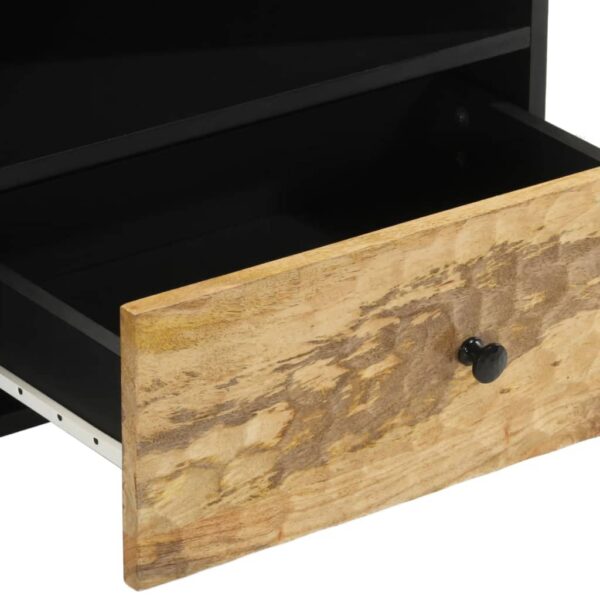 Móvel de TV 80x33x46 cm madeira de mangueira maciça - Image 8
