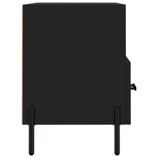 Móvel p/ TV 80x36x50 cm derivados de madeira preto - Image 6