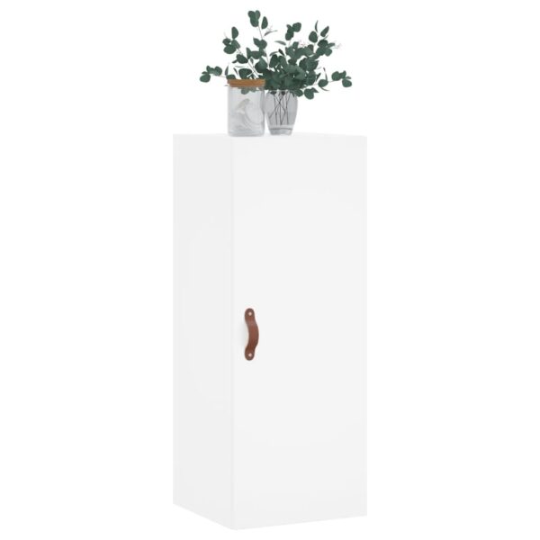 Armário de parede 34,5x34x90 cm branco - Image 3