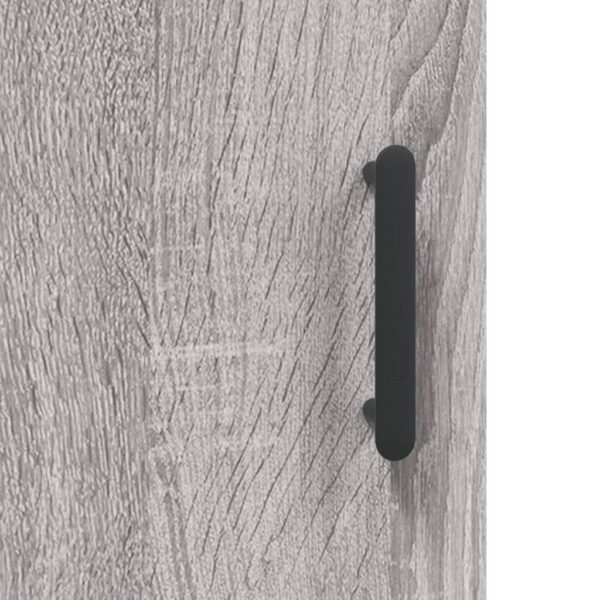 Armário de parede 34,5x34x90 cm cinzento sonoma - Image 10