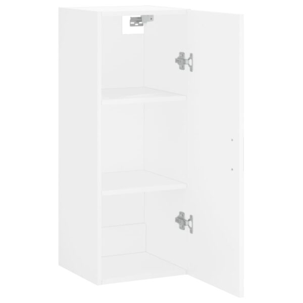 Armário de parede 34,5x34x90 cm branco - Image 5