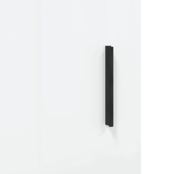 Armário de parede 34,5x34x90 cm branco brilhante - Image 11