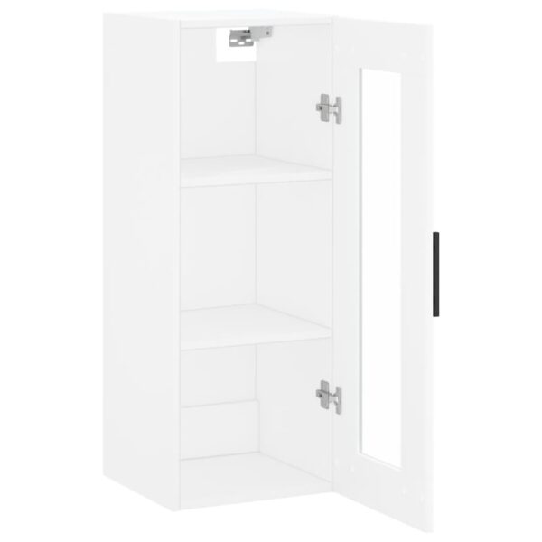 Armário de parede 34,5x34x90 cm branco - Image 6
