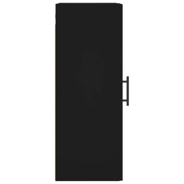 Armário de parede 34,5x34x90 cm preto - Image 7