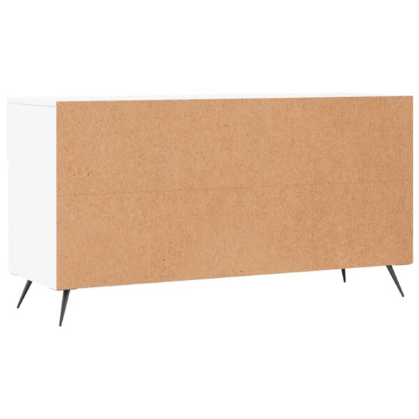 Banco sapateira 102x35x55 cm derivados de madeira branco - Image 7