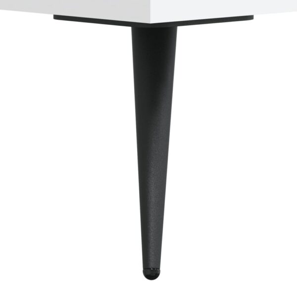 Banco sapateira 102x35x55 cm derivados de madeira branco - Image 8