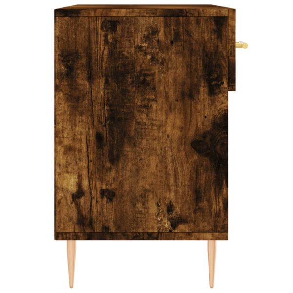 Banco sapateira 102x35x55 cm deriv. madeira carvalho fumado - Image 6