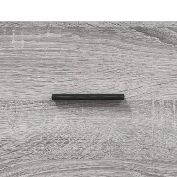 Banco sapateira 102x35x55 cm derivados madeira cinzento sonoma - Image 9