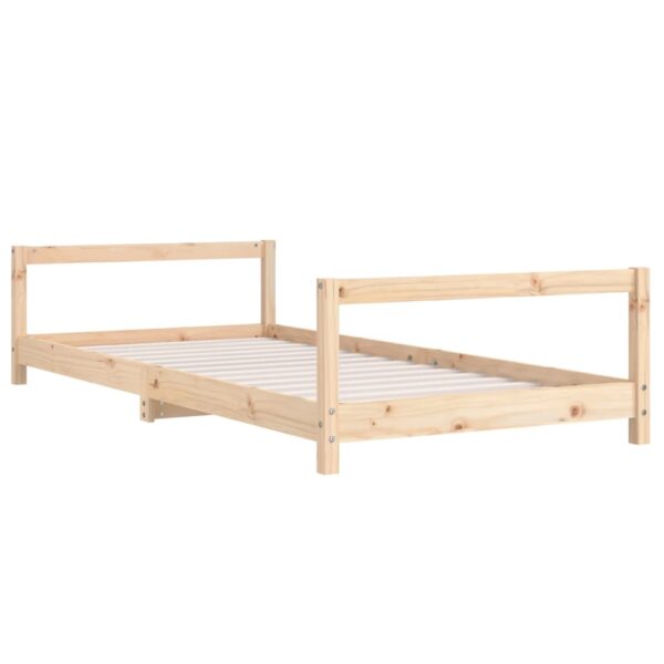 Estrutura de cama infantil 90x200 cm pinho maciço - Image 2
