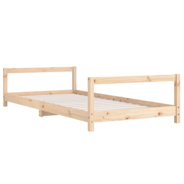 Estrutura de cama infantil 90x200 cm pinho maciço - Image 5