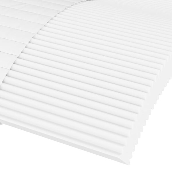 Sofá-cama com colchão 90x200 cm veludo cinzento-claro - Image 7