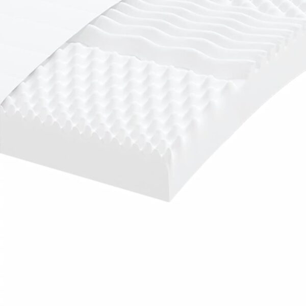 Sofá-cama com gavetão e colchões 90x200 cm tecido preto - Image 8