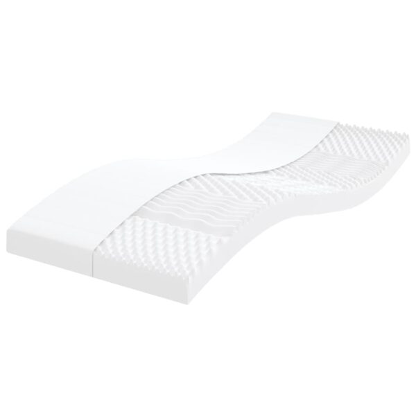Sofá-cama c/ gavetão e colchões 100x200cm tecido cinzento-claro - Image 6