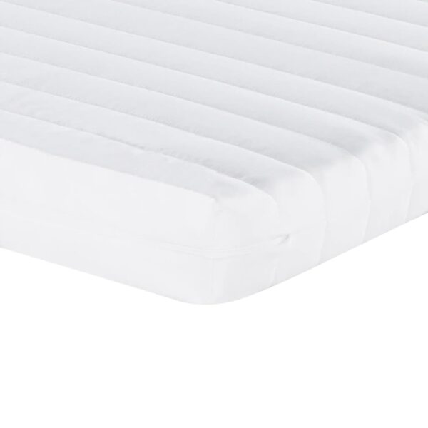 Sofá-cama com gavetão e gavetas 80x200 cm tecido cor creme - Image 10