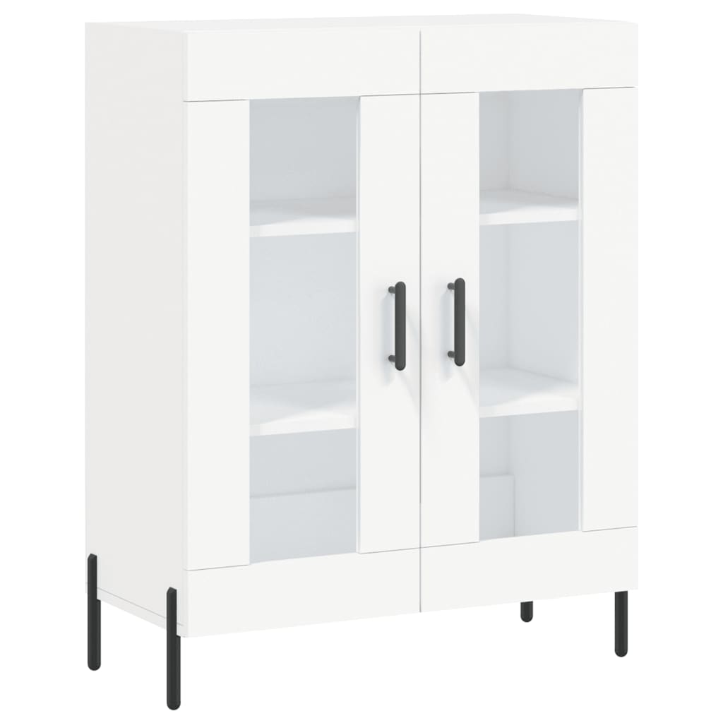 Armário alto 69,5x34x180 cm derivados de madeira branco - Image 6
