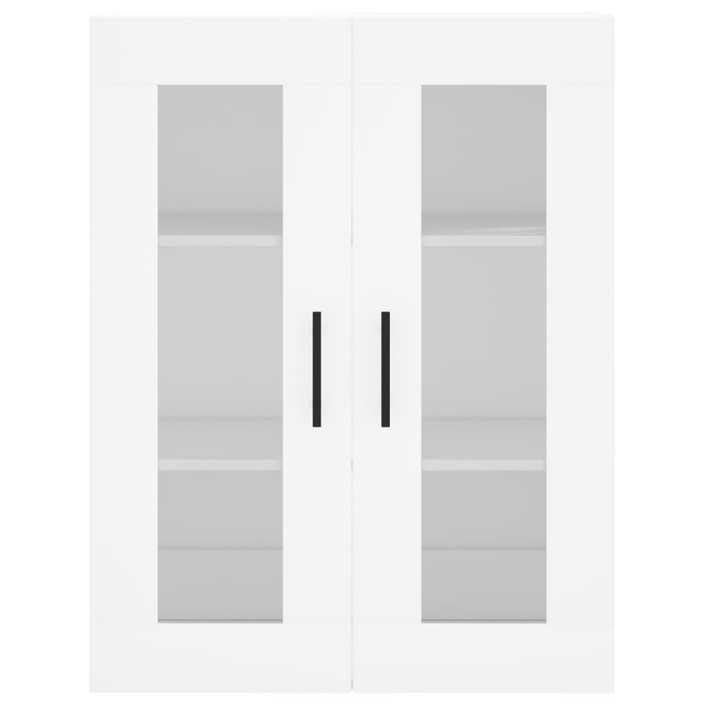 Armário alto 69,5x34x180 cm derivados de madeira branco - Image 5