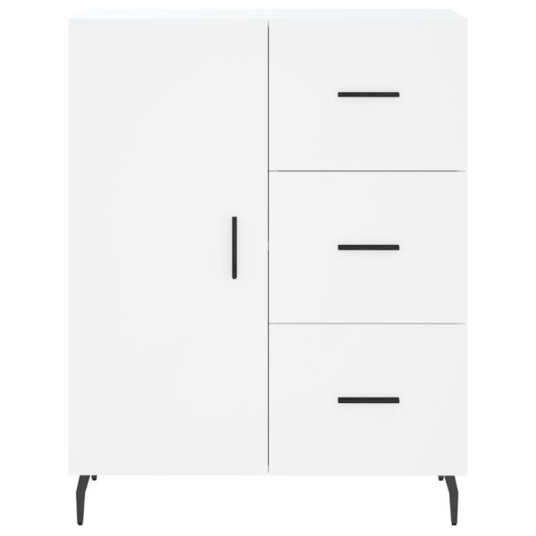 Armário alto 69,5x34x180 cm derivados de madeira branco - Image 7