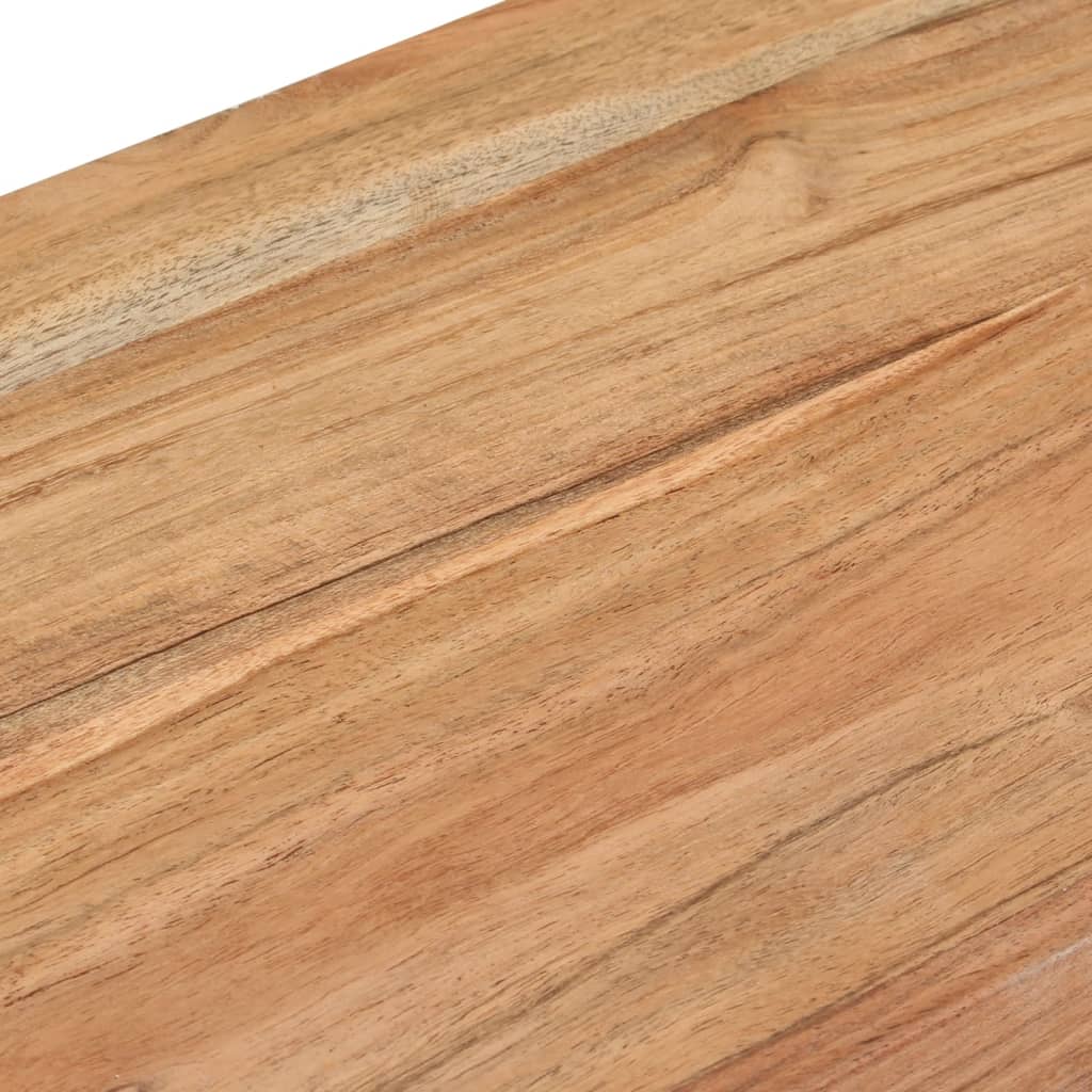 Mesa consola 110x30x76 cm madeira de acácia maciça - Image 6